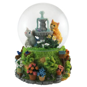 CATS AT THE FOUNTAIN WG