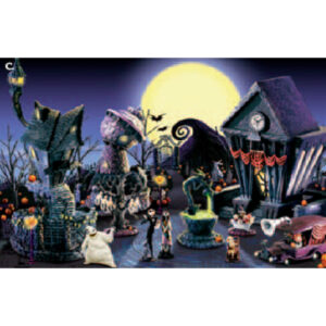 THE NIGHTMARE BEFORE CHRISTMAS VILLAGE cm 25