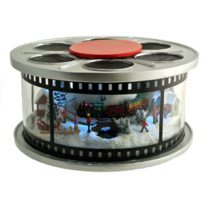 FILM INSIDE SNOW SCENE