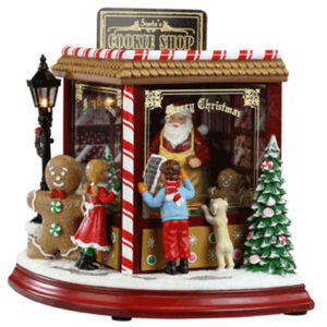 SANTA AND CHILDREN COOKIE SHOP