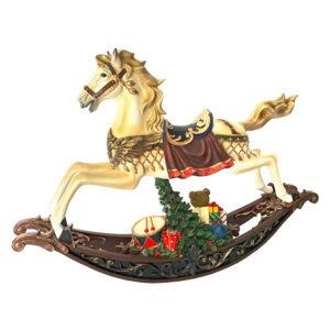 BEAUTIFUL CHRISTMAS HORSE LIGHT/MUS