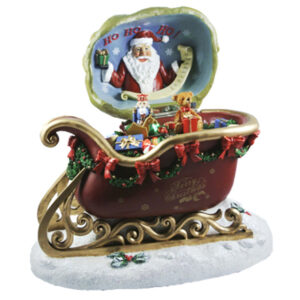 SLEIGH WITH OPENABLE GIFT BAG