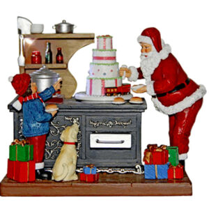 SANTA MAKE CAKE