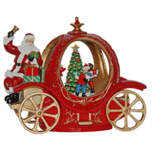 SANTA SITTING CAR