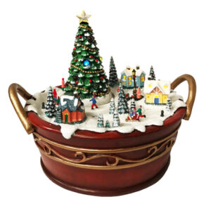 BASIN INSIDE SNOW SCENE