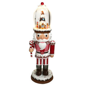 NUTCRACKER W/ANIMATED HAT 41 CM