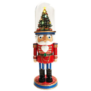 NUTCRACKER W/ANIMATED HAT 62 CM