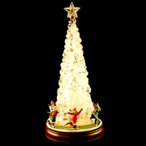 ILLUMINATED CRYSTAL TREE