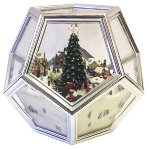 TWELVE FACE GLOBE - SNOW SCENE