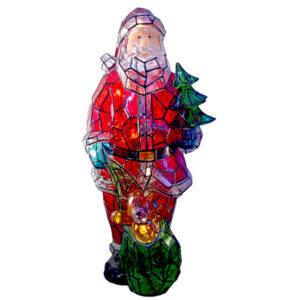 LIGHTED OUTDOOR SANTA