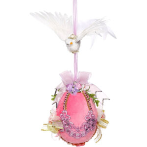 VINTAGE EGG With DOVE