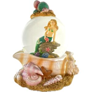 MERMAID WITH SHELLS WATER GLOBE
