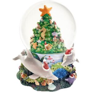 UNDER THE SEA CHRISTMAS TREE WATERGLOBE